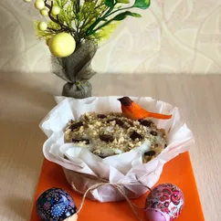 Творожный пп-кулич 🍮