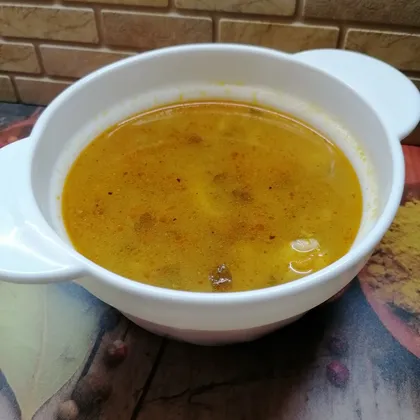 Рыбный суп с кальмарами🦑и кус-кусом