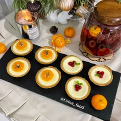 Мини-сметанники в тарталетках