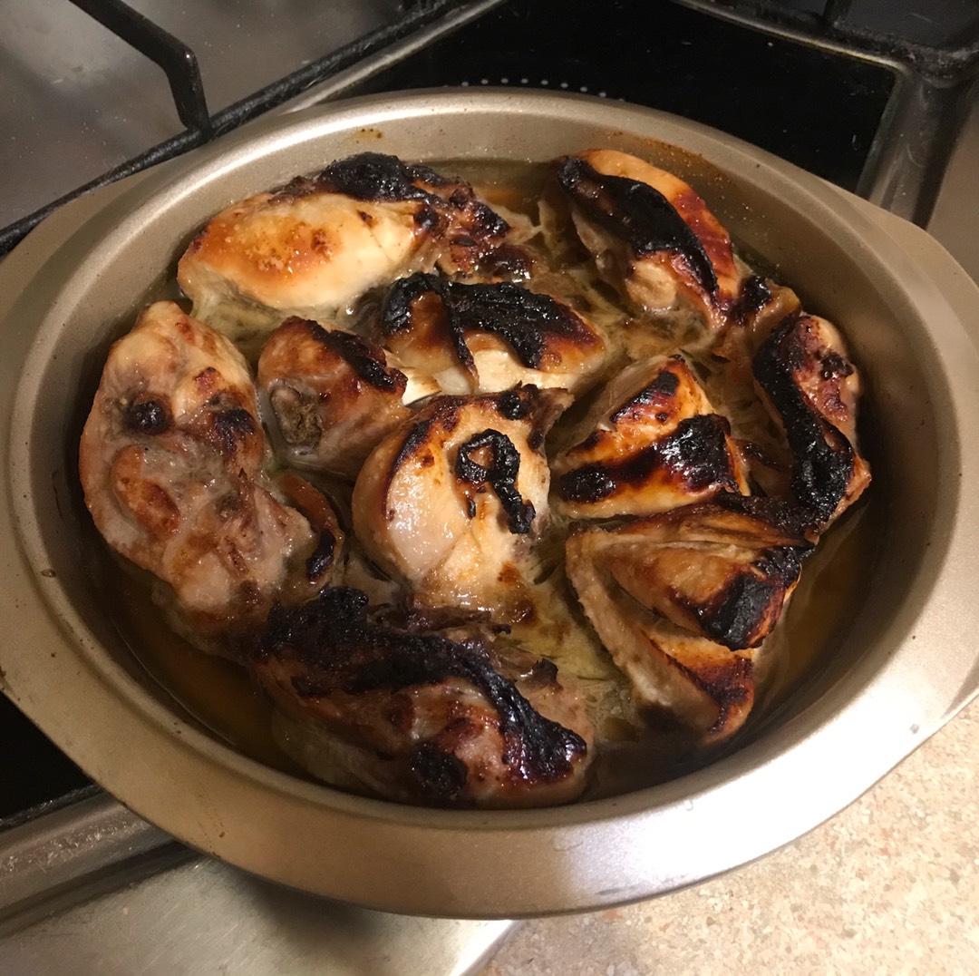 Курица в соевом соусе в духовке