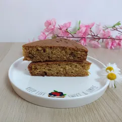 Простой манник без муки с изюмом и горчичным маслом