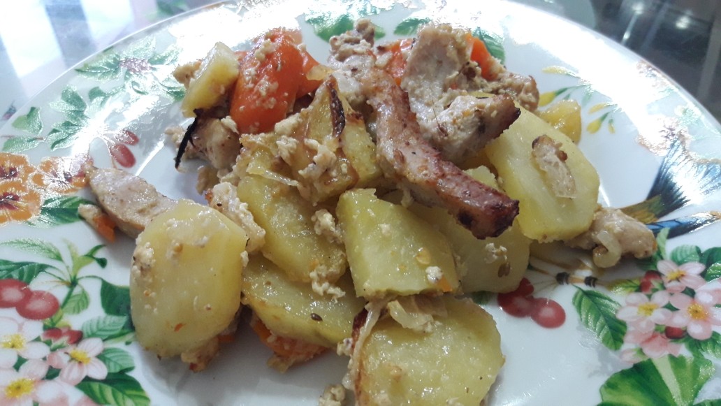 Жаркое в рукаве