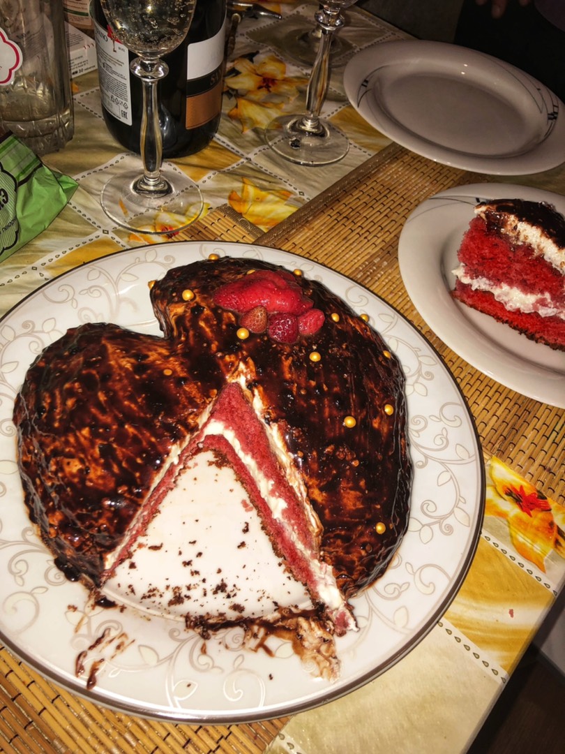 Торт красный бархат!