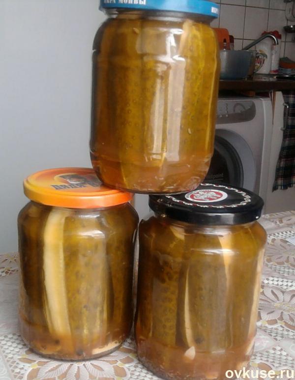 Огурчики в кетчупе