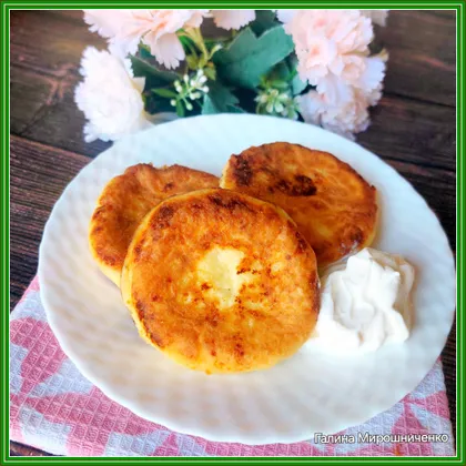 Сырники с манкой