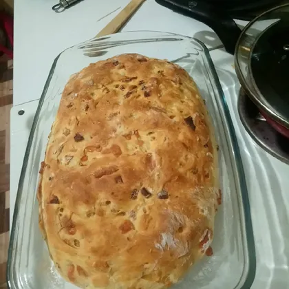 Домашний хлеб с луком и сыром! 🥖😍