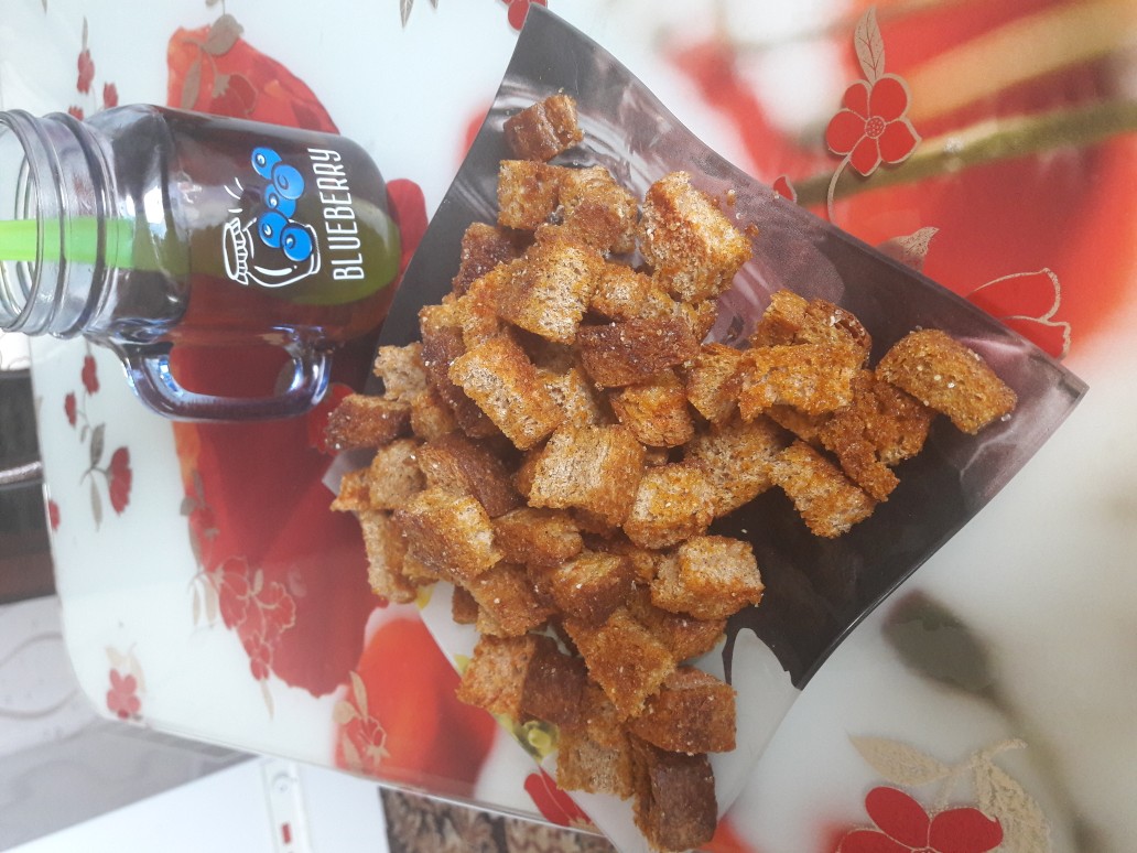 Ржаные сухарики с паприкой
