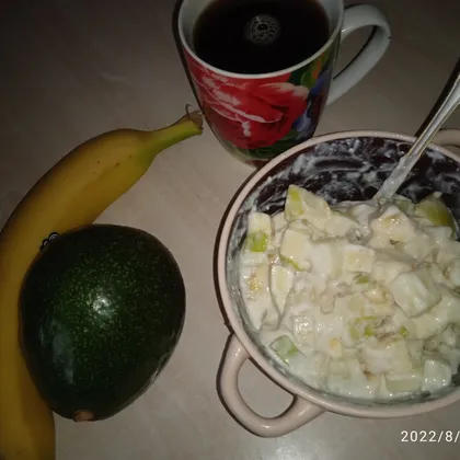 Пп завтрак из фруктов