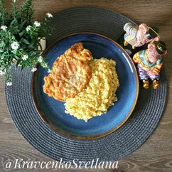 Булгур на сковороде 