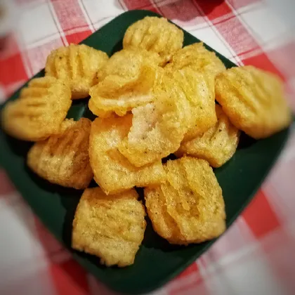 Воздушные, хрустящие картофельные чипсы (корейская кухня)