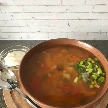 Суп харчо с курицей