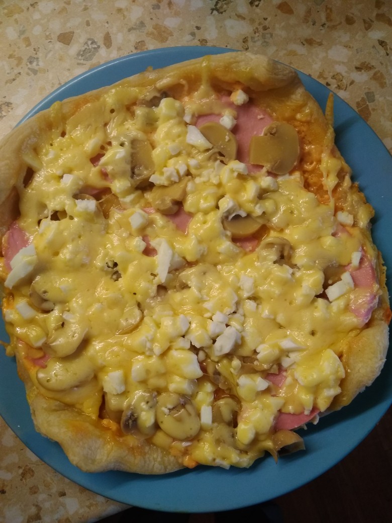 Пицца с грибами, сыром и перепелиными яйцами – рецепт приготовления с фото от webmaster-korolev.ru
