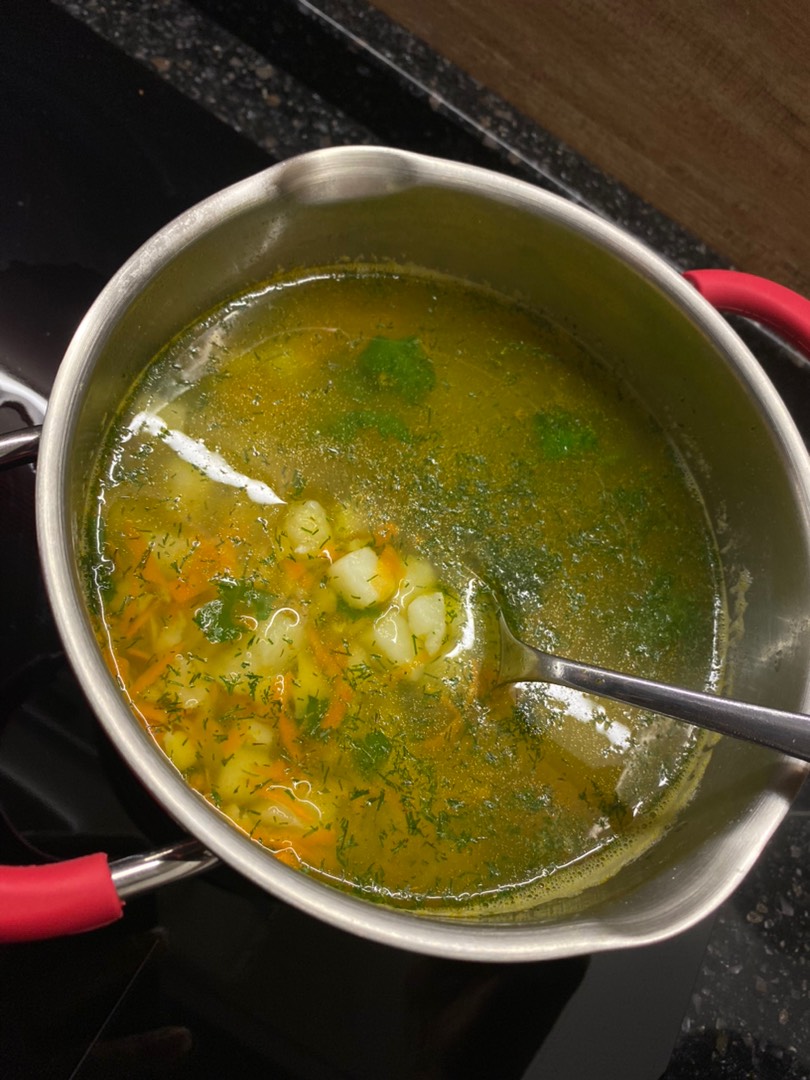 Гороховый суп (без мяса) 🍲