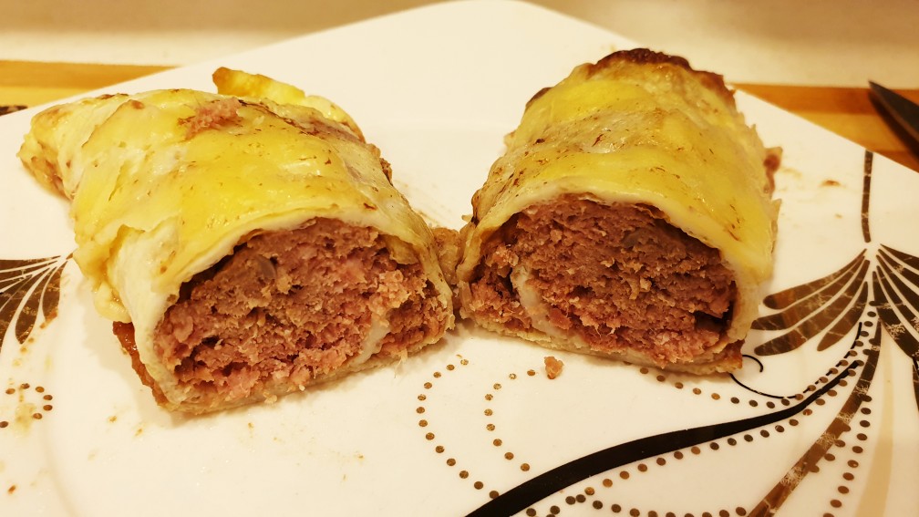 Бризоль с мясным фаршем