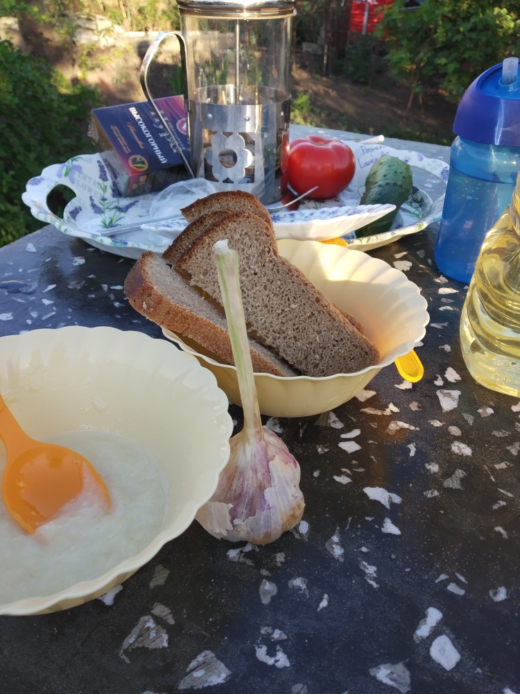 Чесночное масло