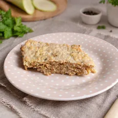 Мясной хлеб с овощами