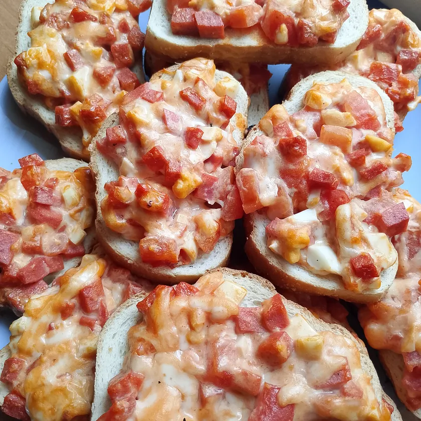 Горячие бутерброды в духовке