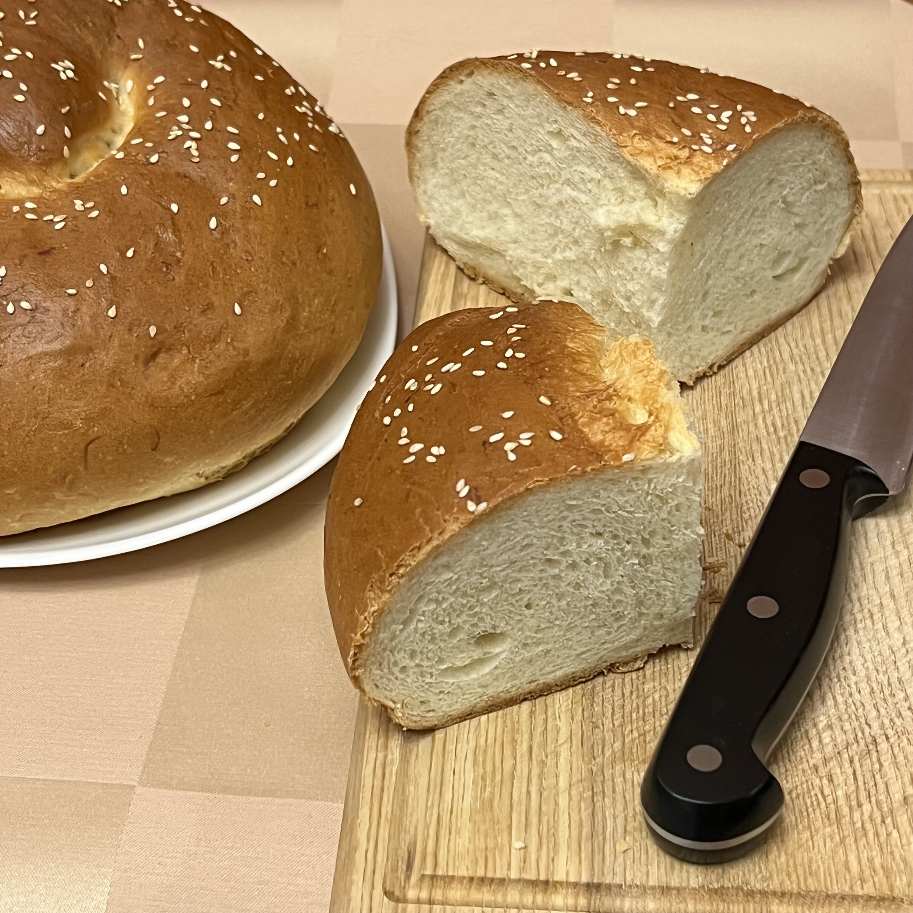 Воздушный хлеб из кабачка