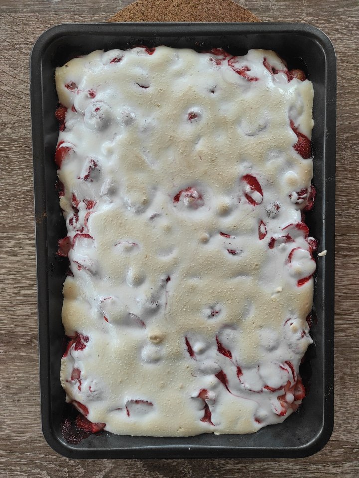 Клубничный пирог