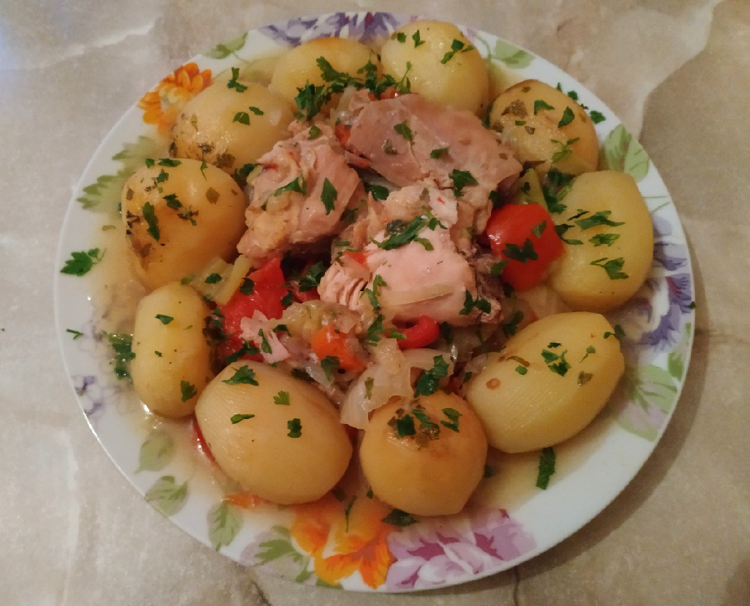 Басма в духовке