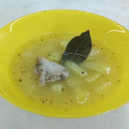 Легкий куриный суп