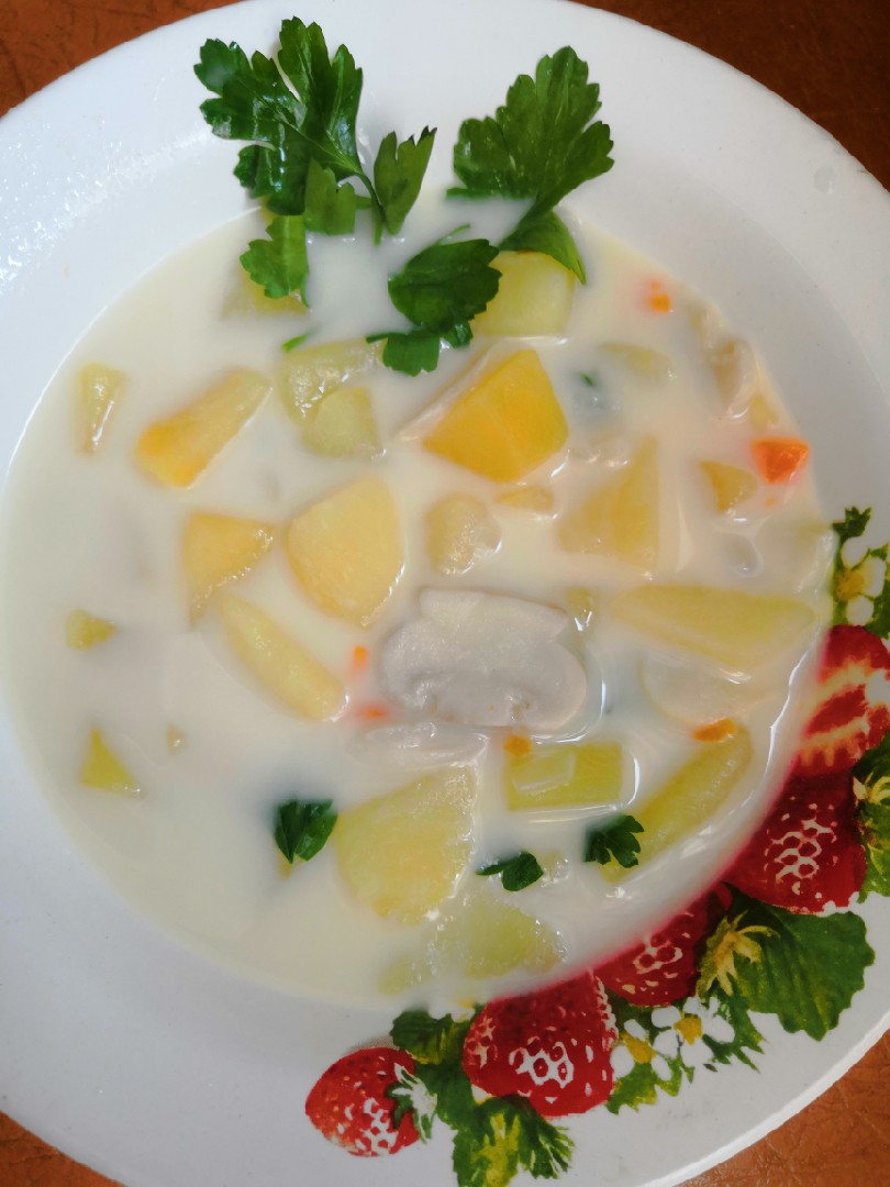 Суп с шампиньонами и плавленым сыром - рецепт с фото на баня-на-окружной.рф