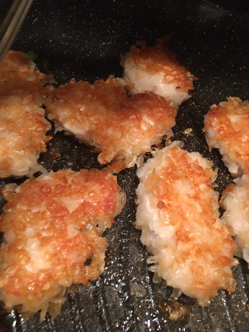 Медальоны в рисовых хлопьях