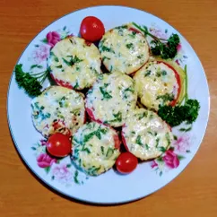 Кабачки запеченные с сыром