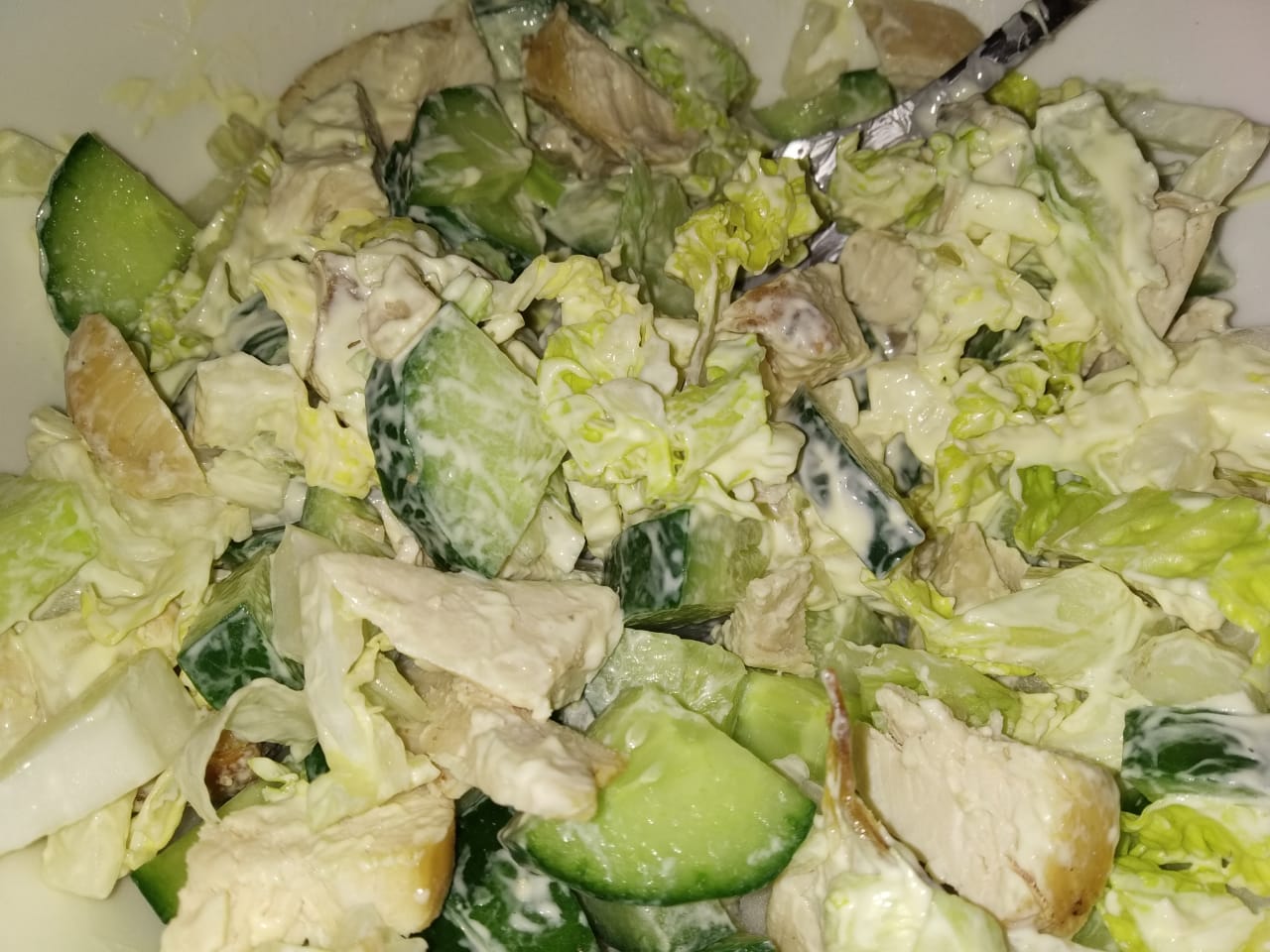 Диетический салатик