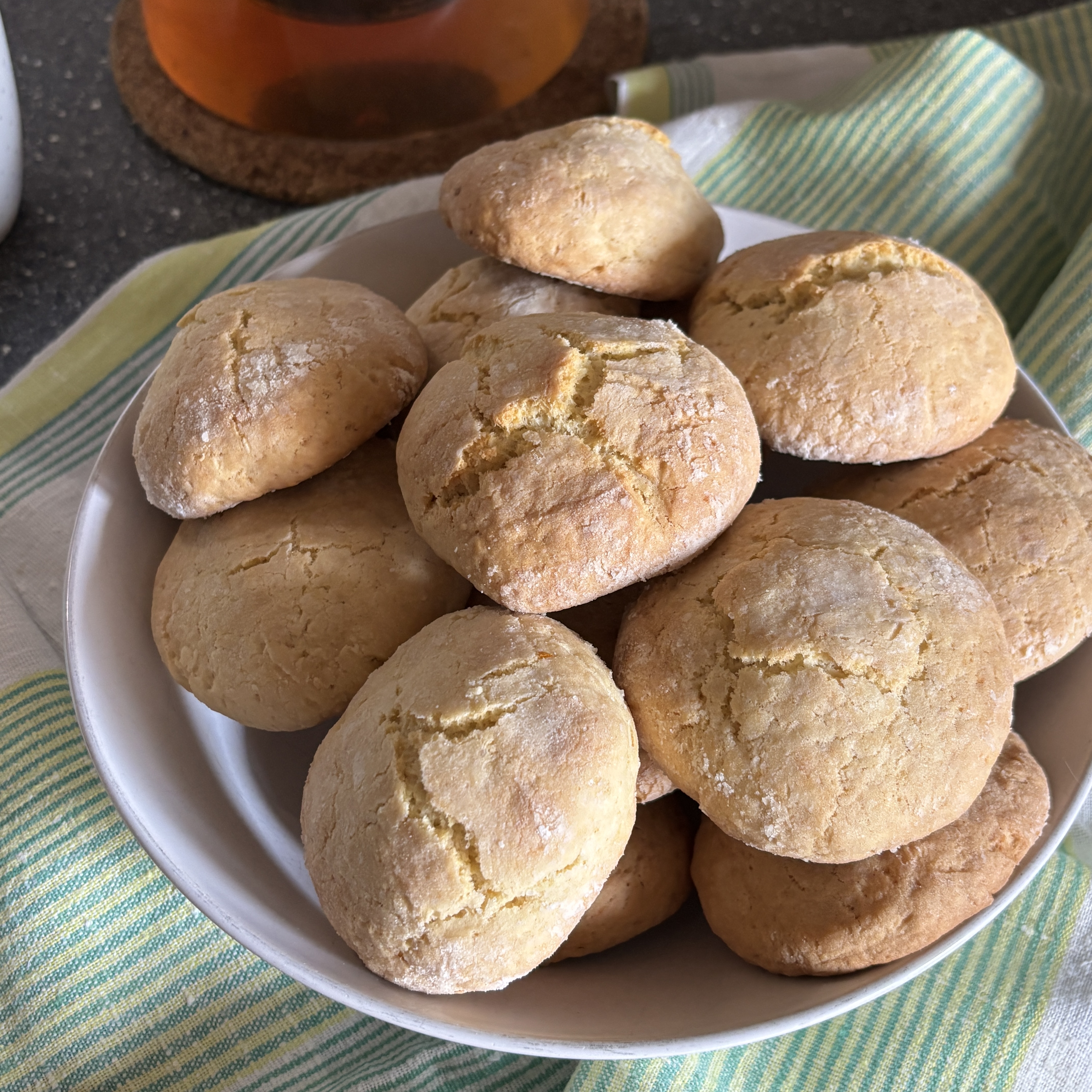 Лимонное печенье