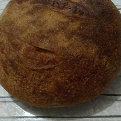 Хлеб цельнозерновой на закваске Левито-Мадре