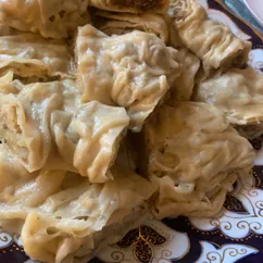 Хоним, ханум или ханым с мясом и картошкой