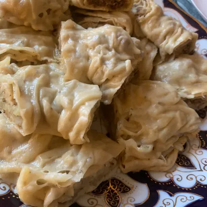 Хоним, ханум или ханым с мясом и картошкой