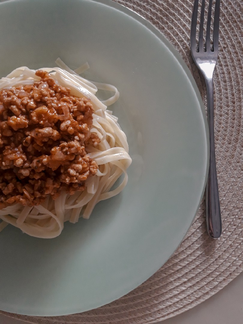 Макароны с соусом болоньезе 🍝