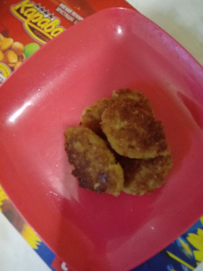 Картофельные котлетки в панировке