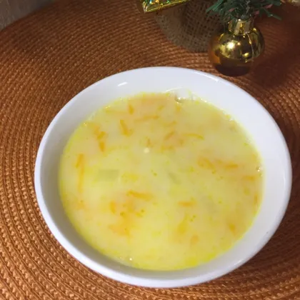 Сливочно-сырный суп
