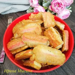 Крабовые палочки в кляре
