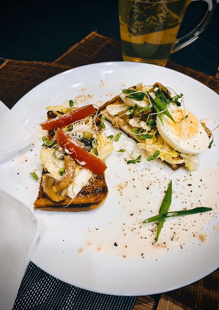 Брускетты к завтраку