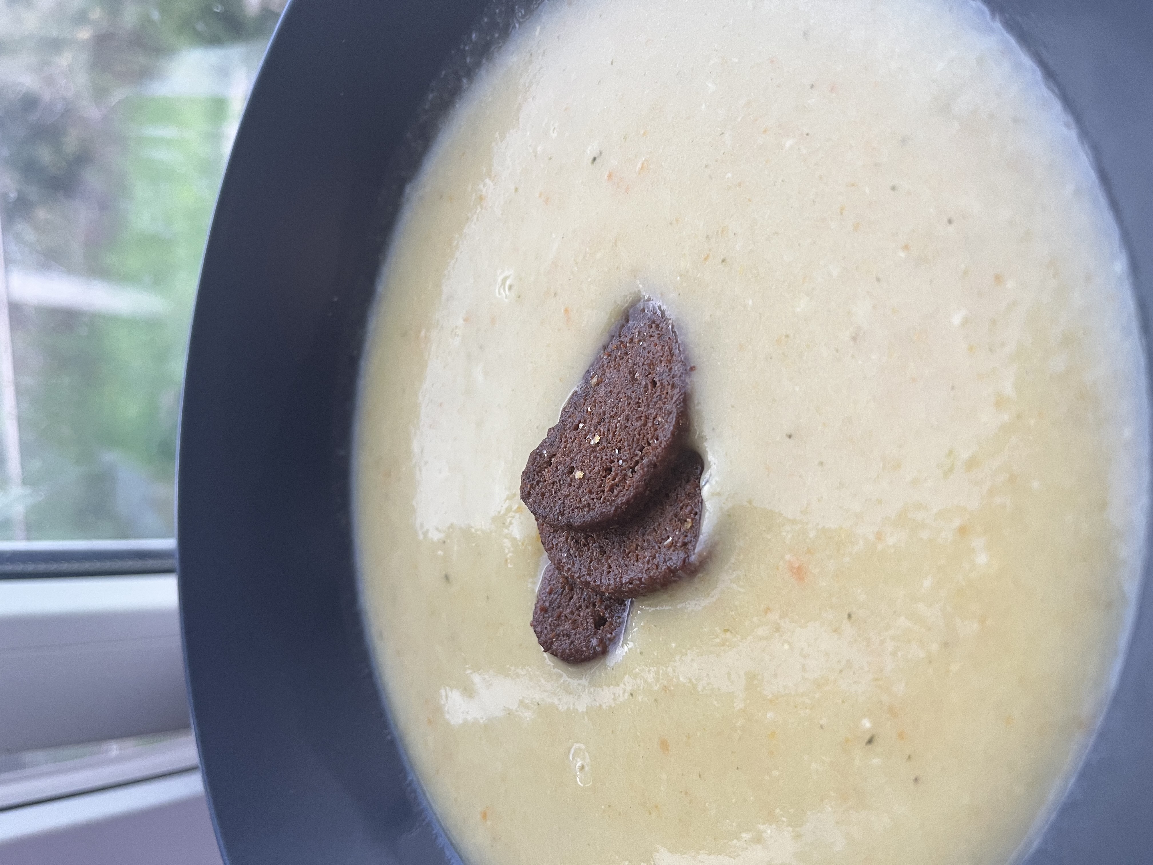 Кабачковый суп-пюре с брокколи 