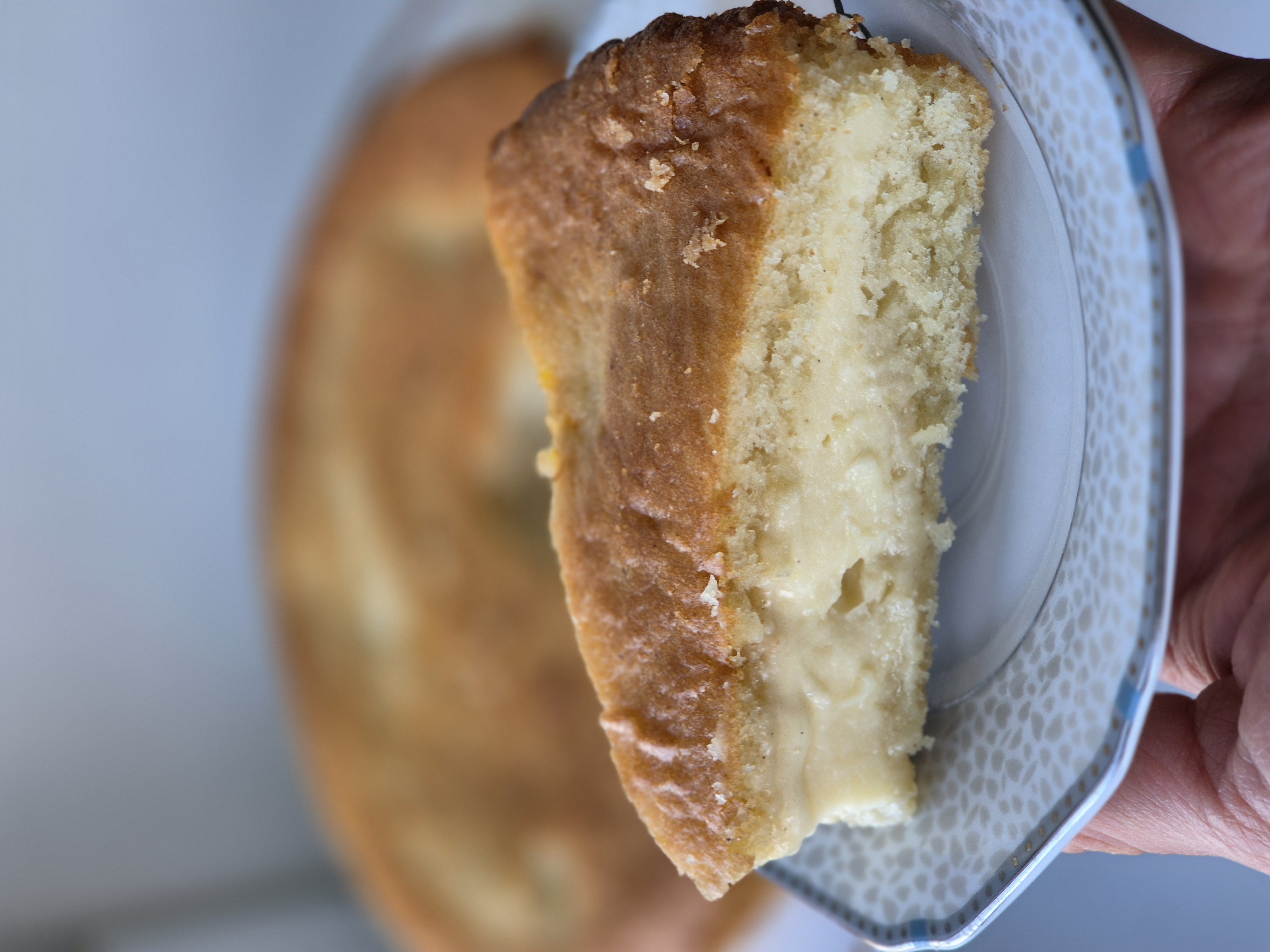 Пирог с лимонным кремом