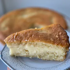 Пирог с лимонным кремом