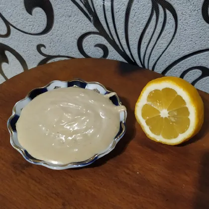 Домашний майонез с лимоном