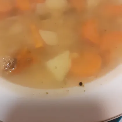 Гороховый суп постный