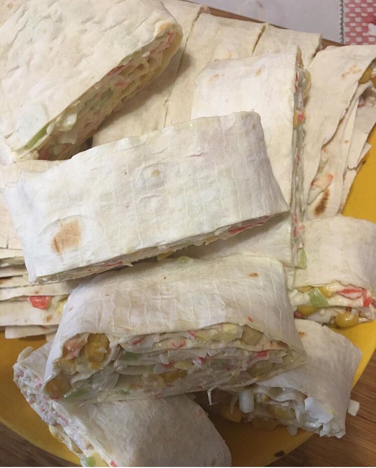 Рулет из лаваша