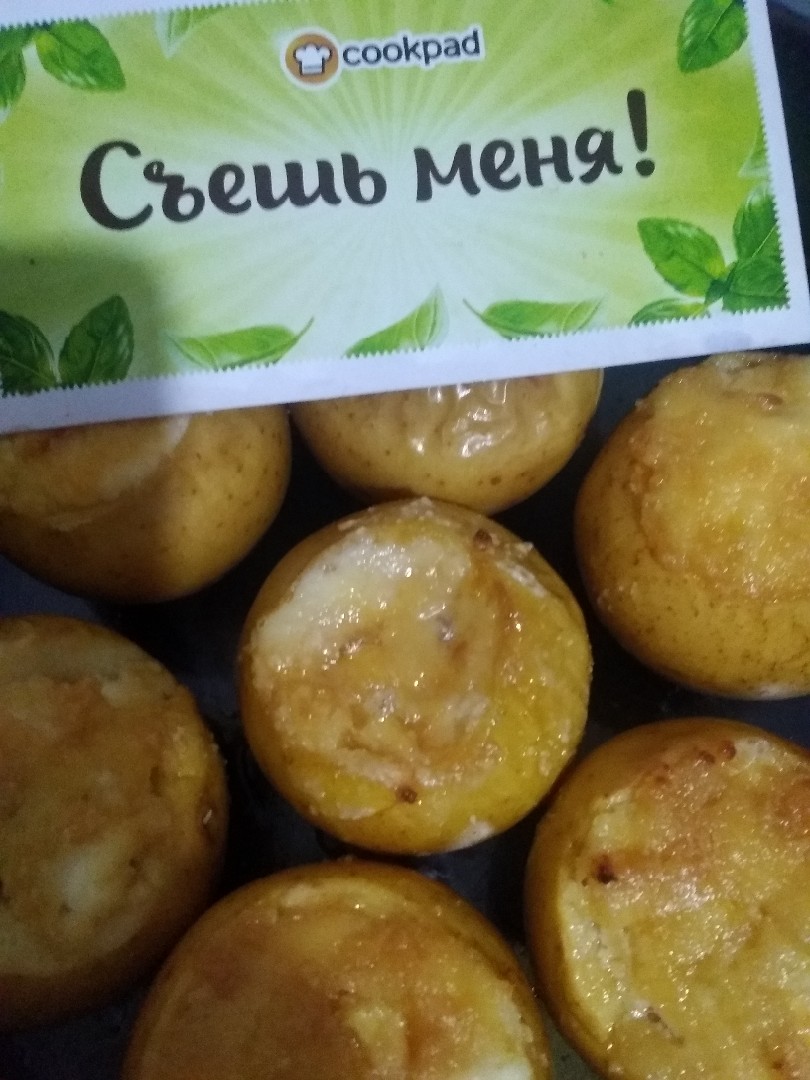 Яблоки с творожно-медовой начинкой