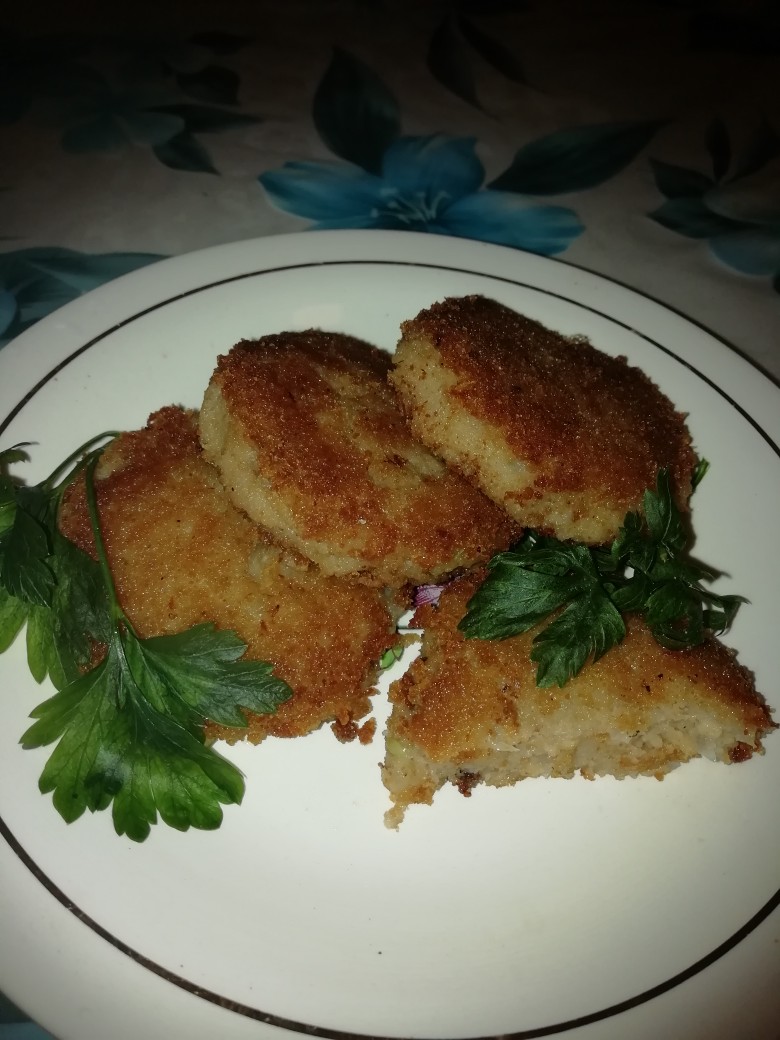 Рыбные биточки "экономки"🐟