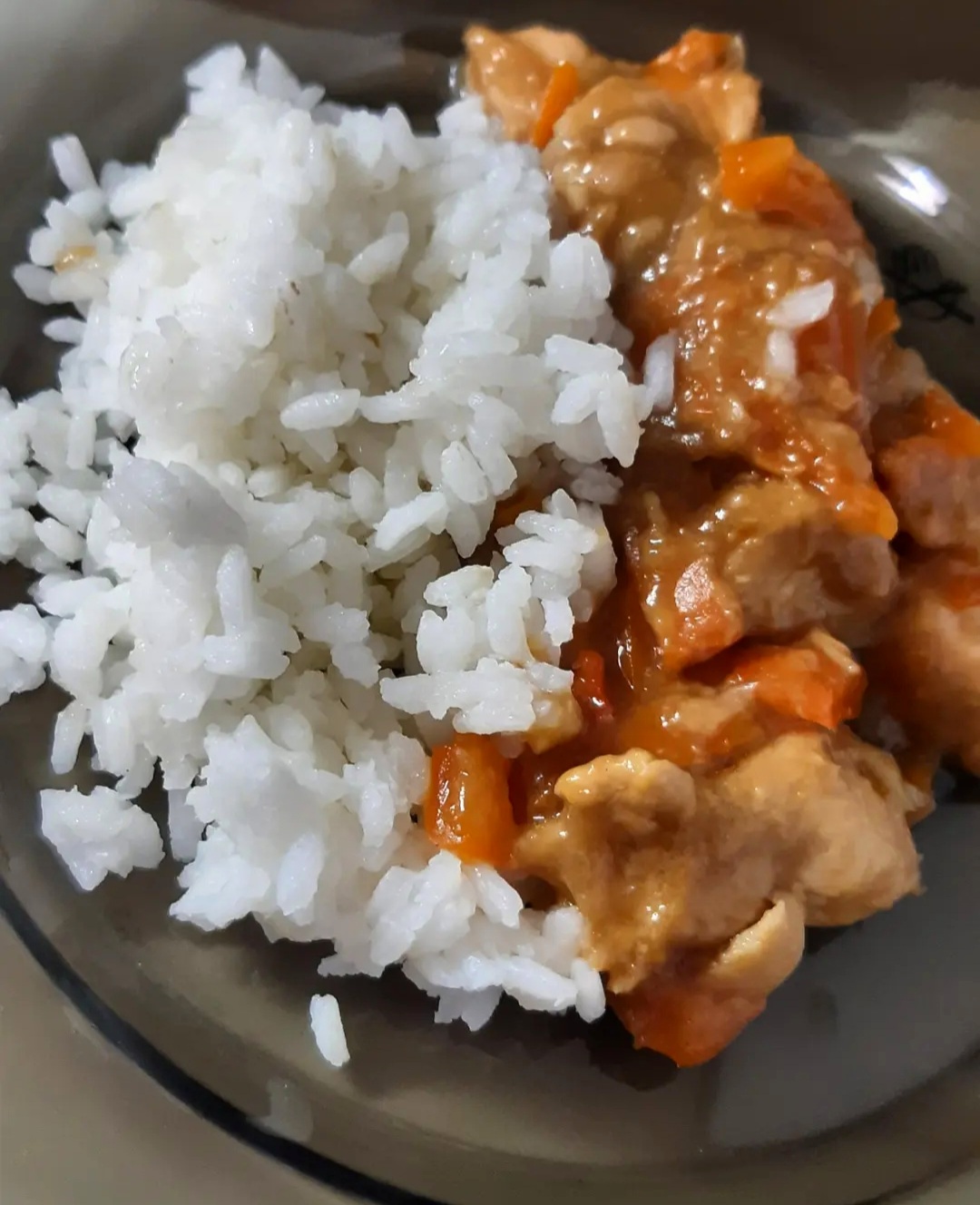 Кусочки цыпленка в кисло сладком соусе (а-ля кунг- пао)