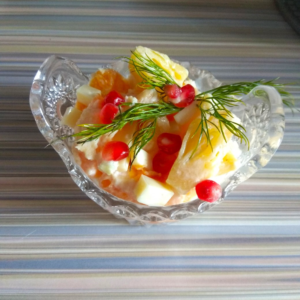 Салат с ананасами - пошаговый рецепт с фото на Готовим дома