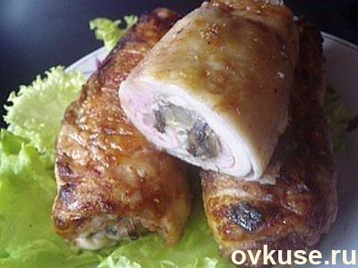 Рулет из курицы