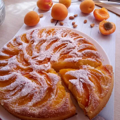 Пирог с абрикосами